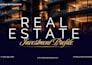 design a premium real estate pitch deck presentation